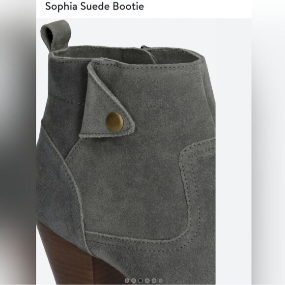 New DIBA Sofia Suede Leather Ankle Boots Booties - Picture 2 of 13